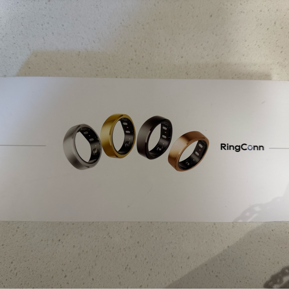 RingConn Gen 2 Smart Wearable Ring - Gold Size 9